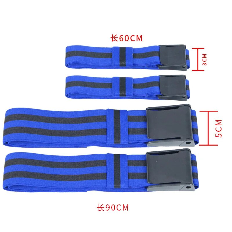Anyfit Resistance Band Blue Set Fitness Bands Weight Bodybuilding Arm Leg Wraps