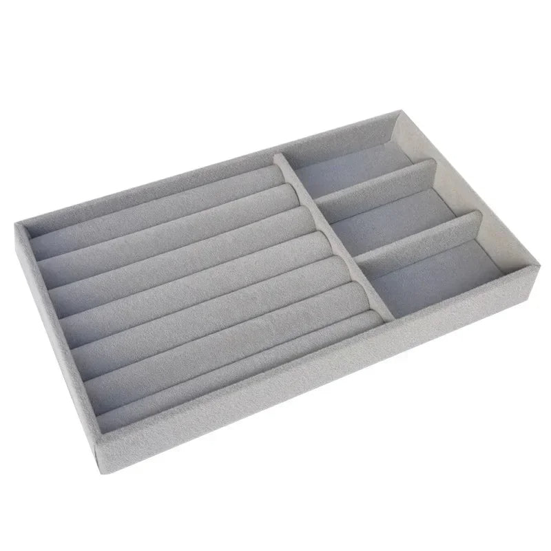 Anyhouz Jewelry Storage Grey Design C Display Tray Drawer Storage