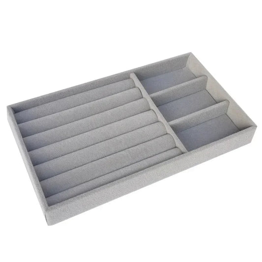 Anyhouz Jewelry Storage Grey Design C Display Tray Drawer Storage