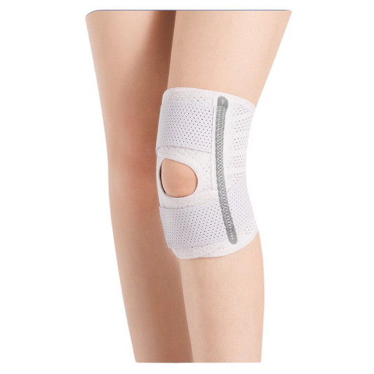 Anyfit 1PC Sports Kneepad 37-45cm Black Elastic Fitness Gear Left Brace Protector