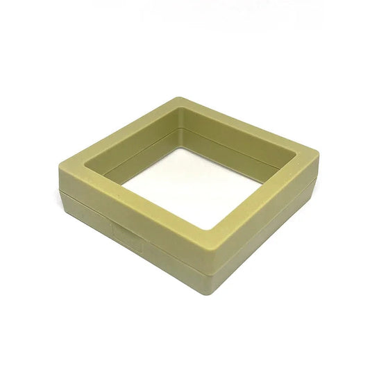 Anyhouz Jewelry Storage 10PCS Green Set 3D Floating Display Case Stands 11x11cm