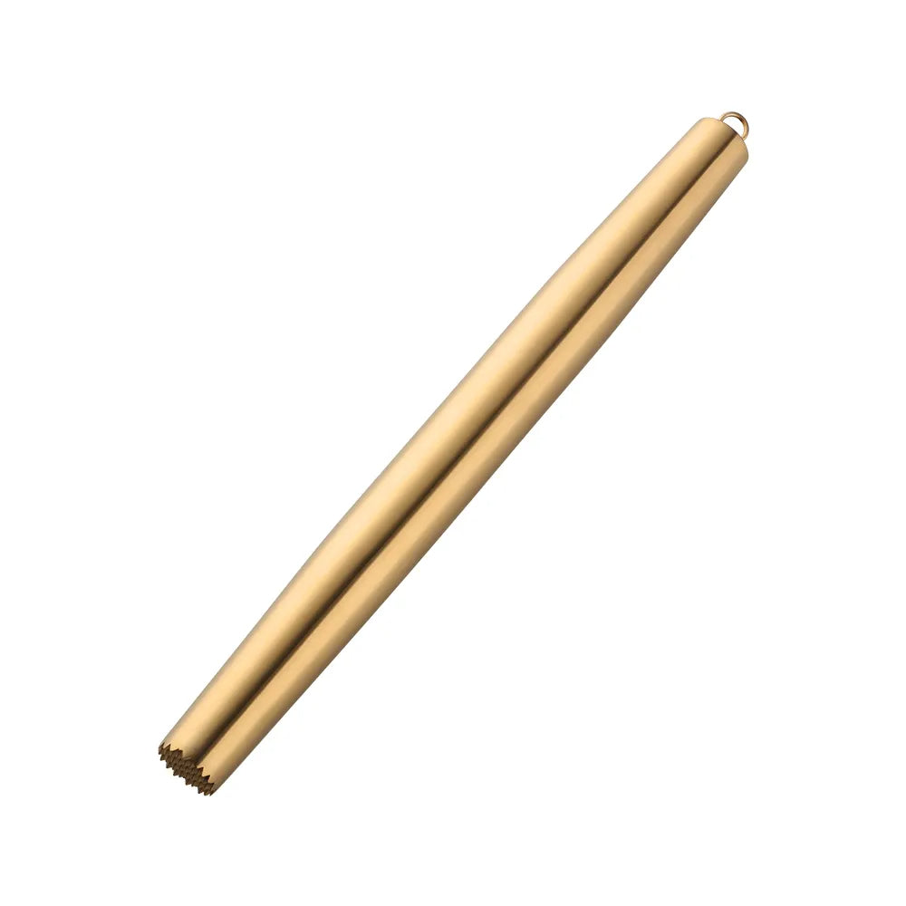 Anygleam New Gold Stainless Steel 1 Pc Stainless Steel Rolling Pin