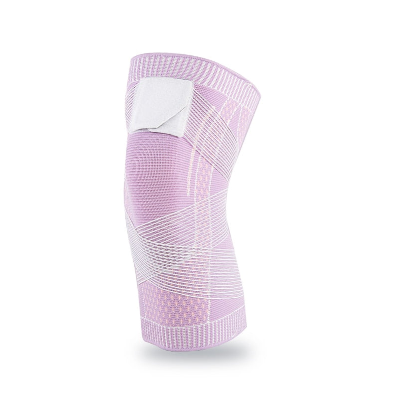 Anyfit 1PC Sports Kneepad 15cm Pink Elastic Fitness Gear