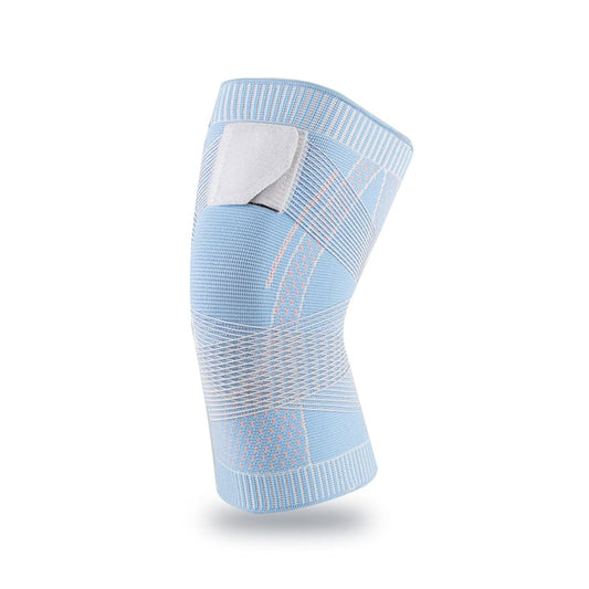 Anyfit 1PC Sports Kneepad 15cm Blue Elastic Fitness Gear