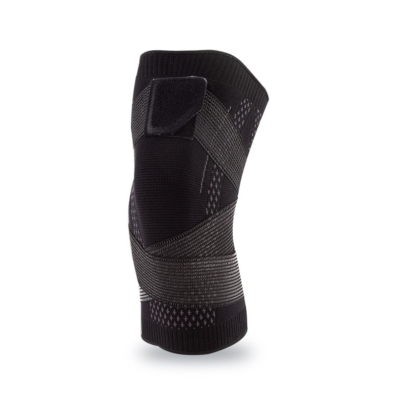 Anyfit 1PC Sports Kneepad 15cm Black Elastic Fitness Gear