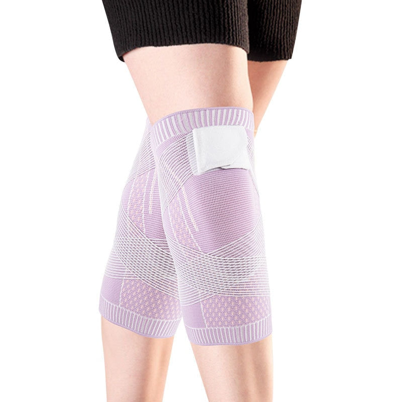 Anyfit 1PC Sports Kneepad 15cm Black Elastic Fitness Gear