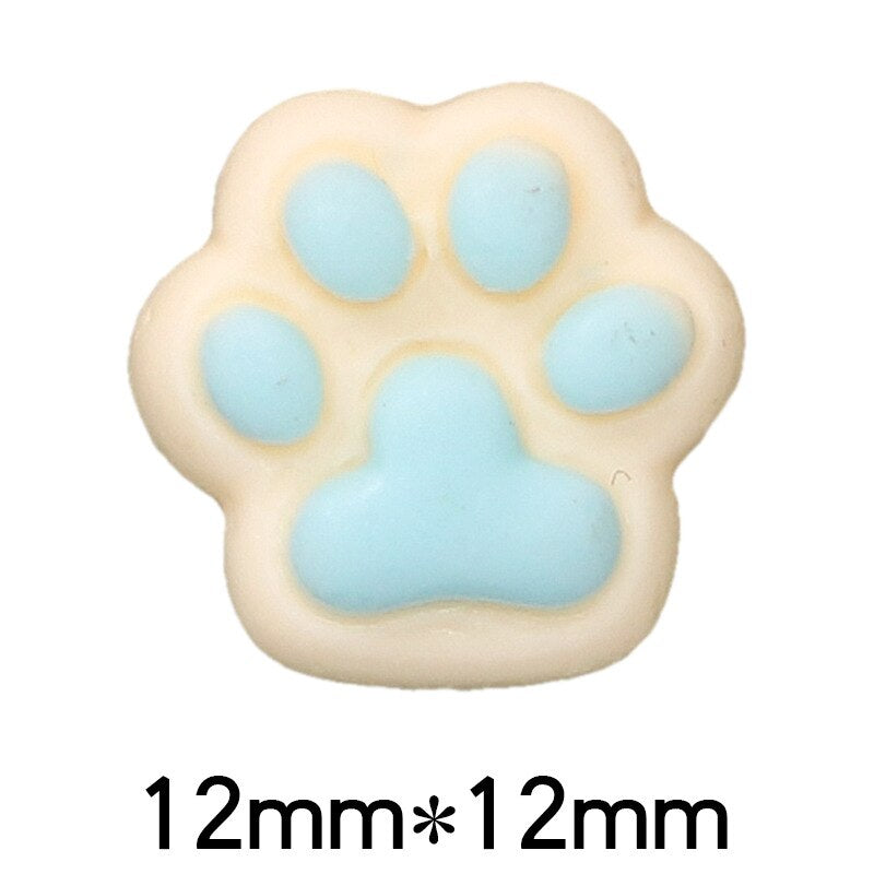 Anykidz 5pcs Little Paws Animal Design Shoe Charm Accessories Jeans Clogs Pendant Pin Designer Ornament Jibbitz for Crocs
