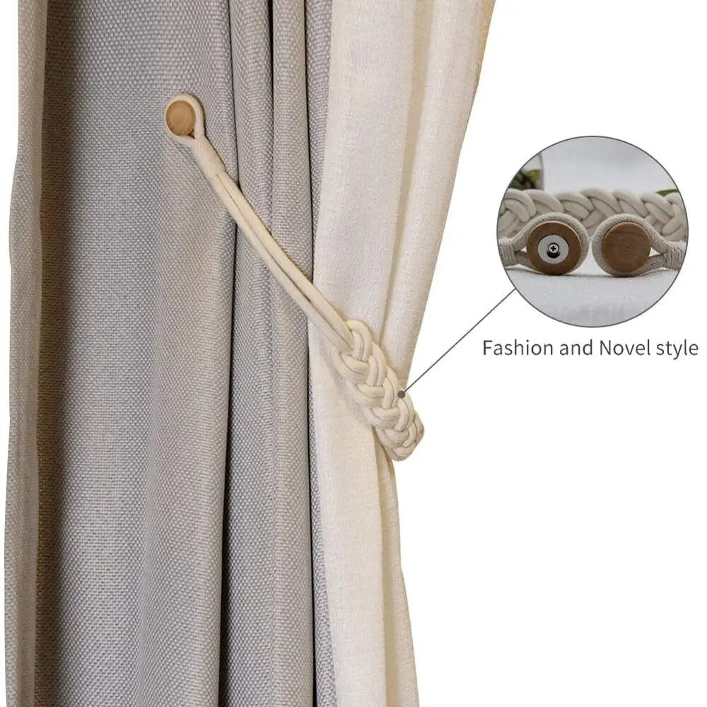 Anyhouz Curtain Tie Yellow Holder Cilp