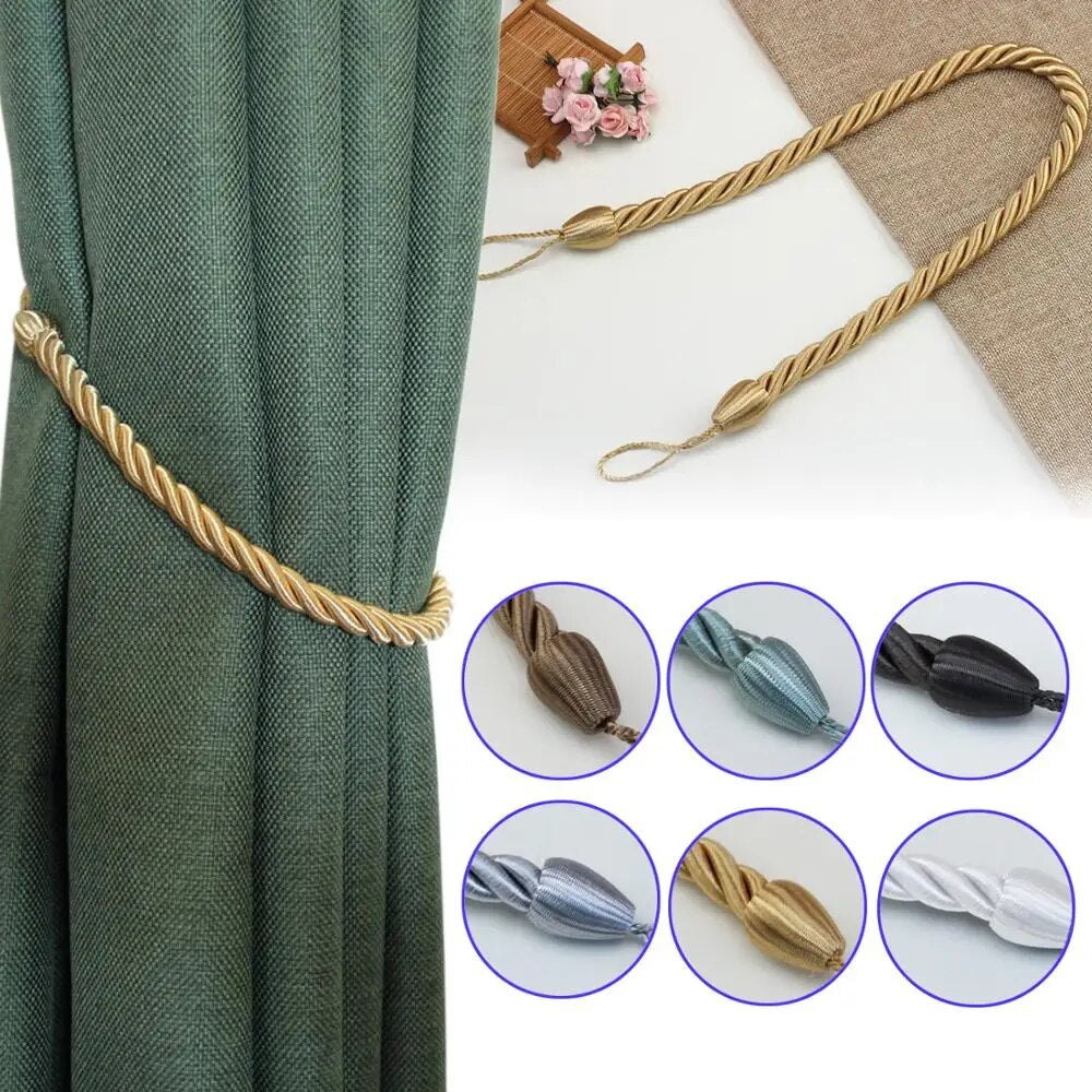 Anyhouz Curtain Tie Coffee Simple Curtain Tieback