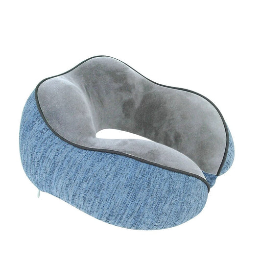 Anypillow Neck Pillow Blue 30x25cm Cervical Spine U-Shaped Comfortable Sleep Headrest