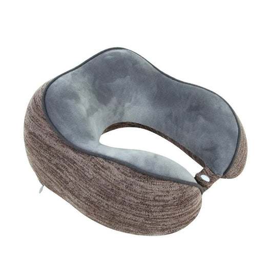 Anypillow Neck Pillow Brown 30x25cm Cervical Spine U-Shaped Comfortable Sleep Headrest