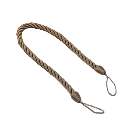 Anyhouz Curtain Tie Brown Simple Curtain Tieback Handmade