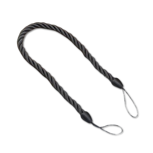 Anyhouz Curtain Tie Charcoal Simple Curtain Tieback