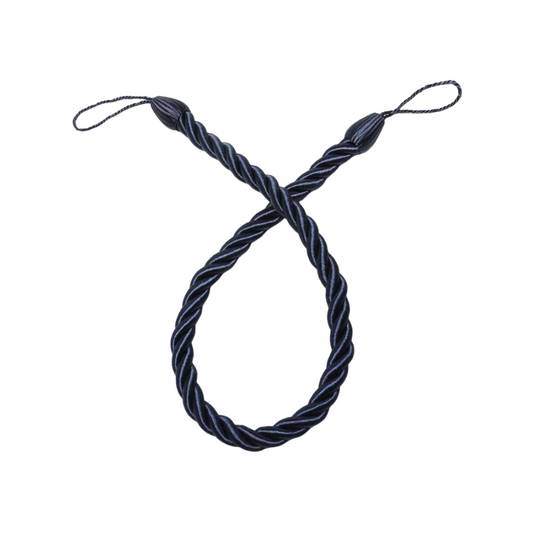 Anyhouz Curtain Tie Royal Blue Simple Curtain Tieback