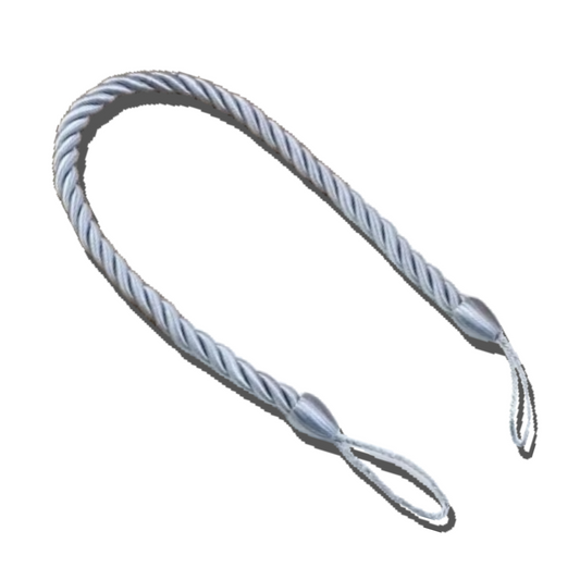 Anyhouz Curtain Tie Silver Simple Curtain Tieback